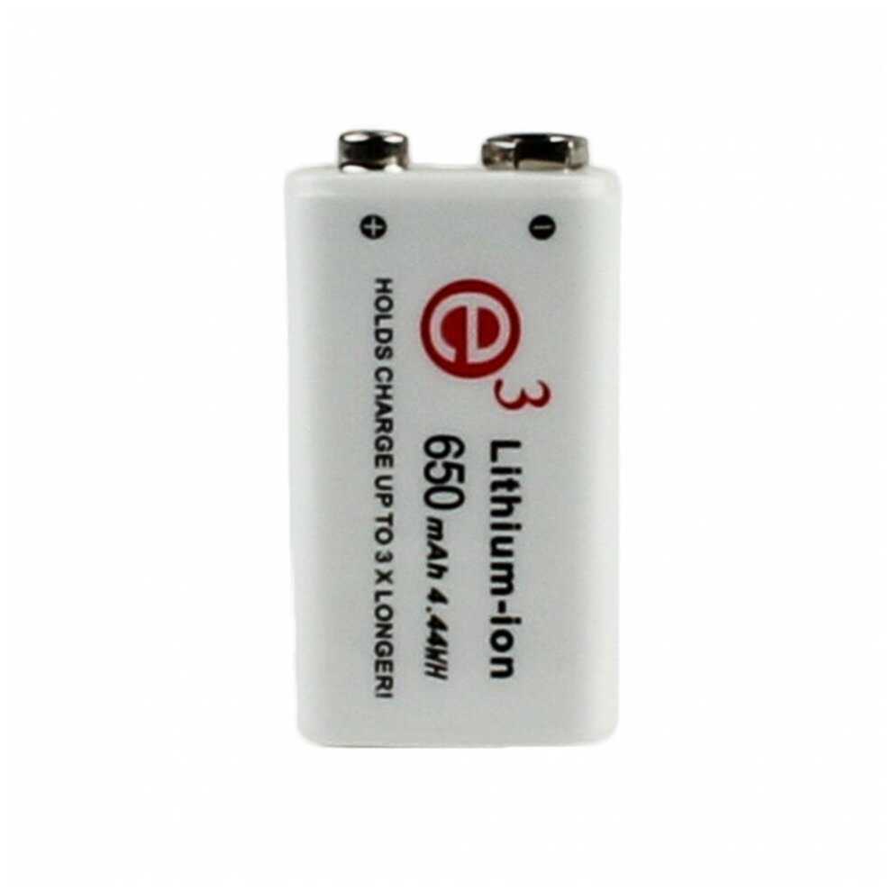 Аккумулятор Soshine Крона Li-ion (680) фотография 8