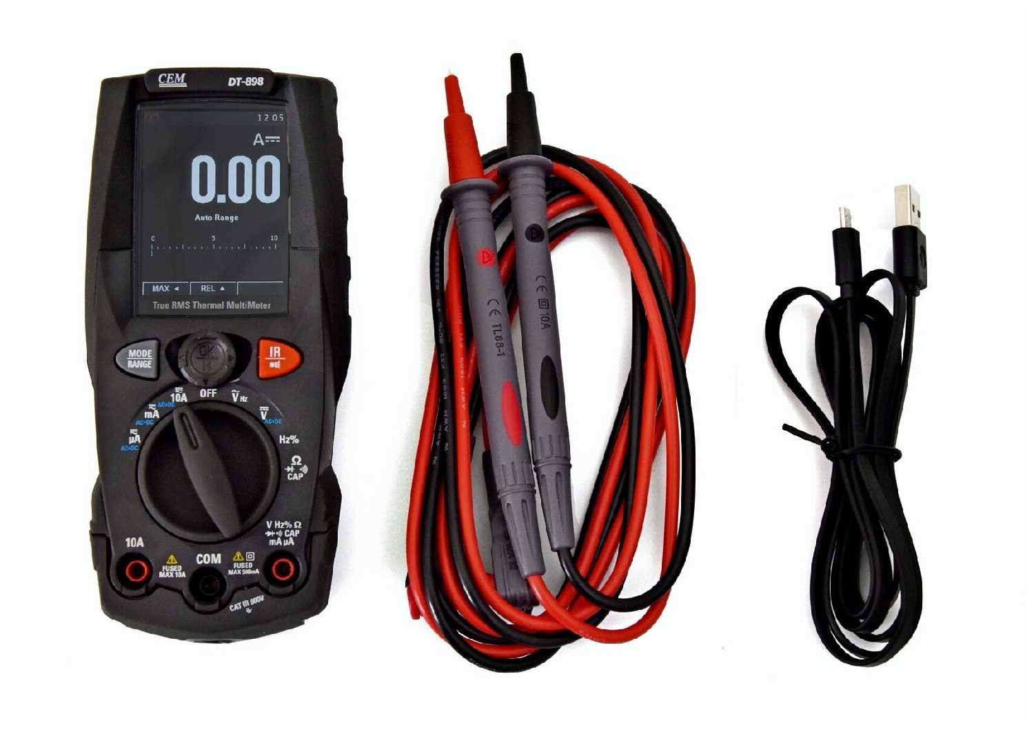 Мультиметр цифровой CEM DT-898 фотография 3