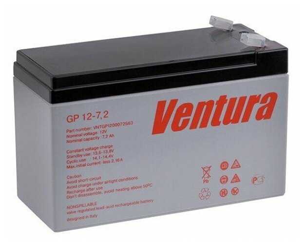 Аккумулятор PowerCom PM-12-7.2 фотография 5