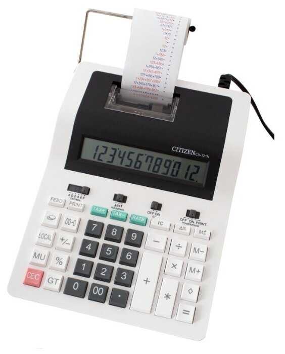 Калькулятор бухгалтерский CITIZEN CX-121N фотография 1