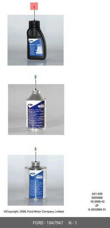 Тормозная жидкость Ford DOT 4 LV High Performance (1847947/1847945) фотография 14