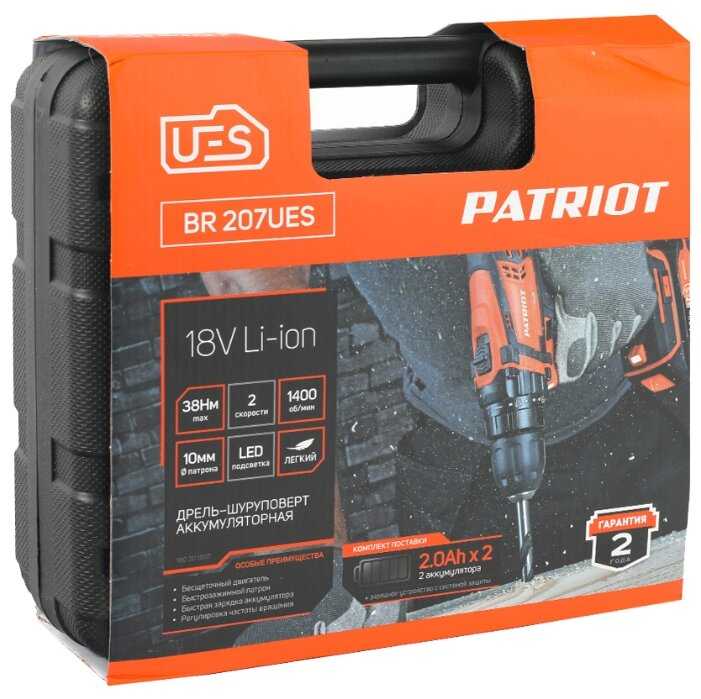 Дрель Patriot BR 207UES фотография 8