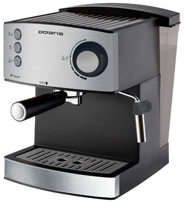 Кофеварка рожковая Polaris PCM 1537AE Adore Crema фотография 1