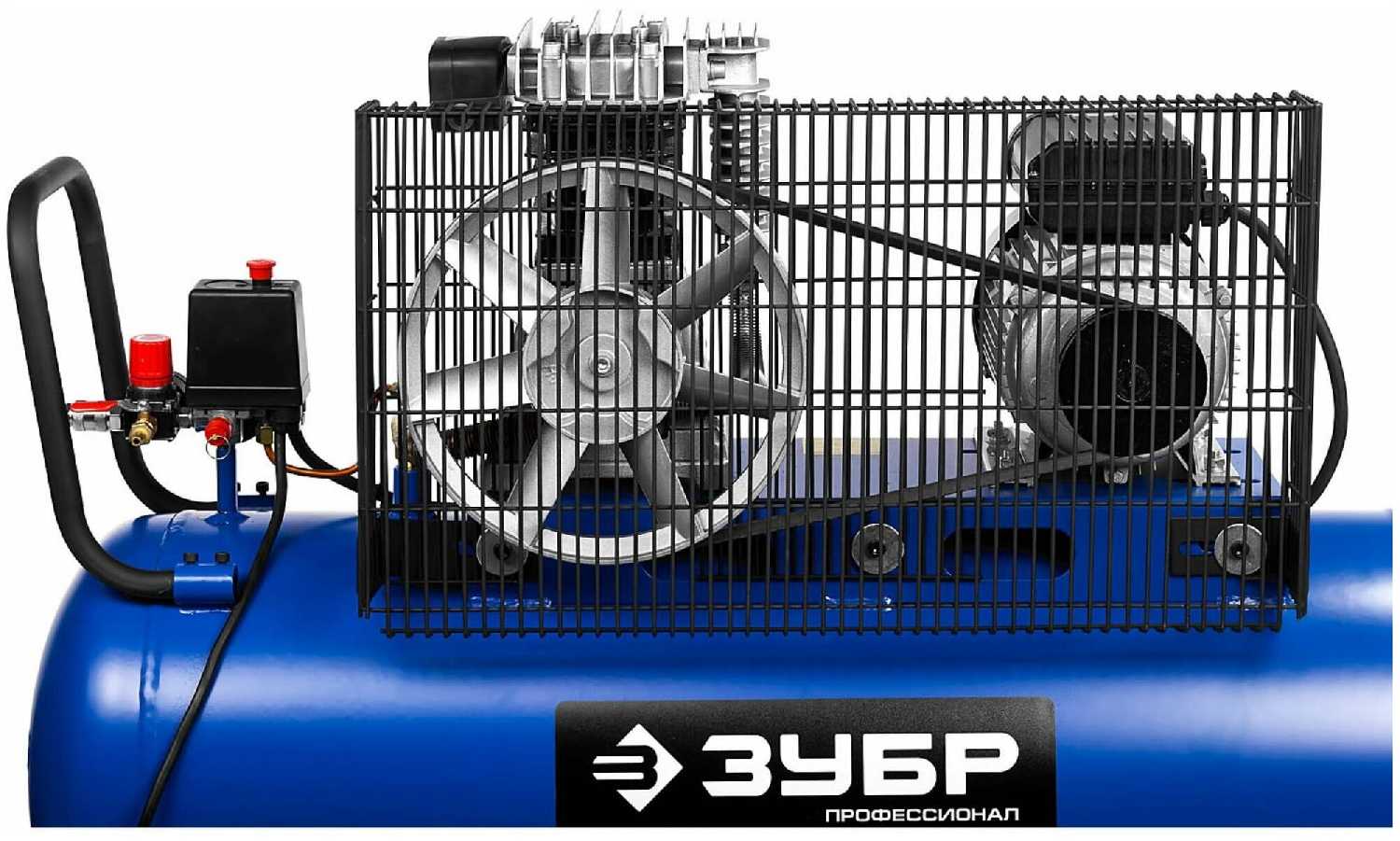 Компрессор ЗУБР ЗКПМ-440-100-Р-2.2, 2.2 кВт фотография 13