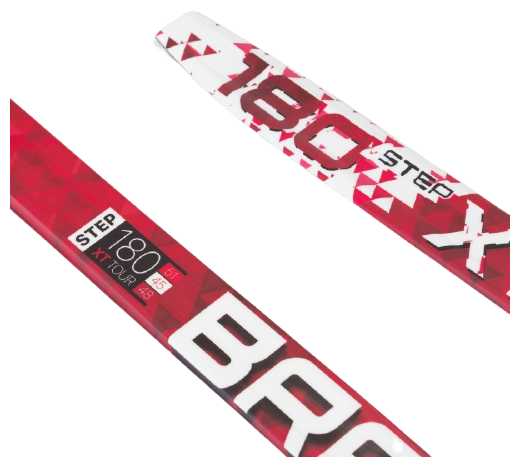 Прогулочные лыжи STC Rottefella Step XT Tour с креплениями NNN, с палками фотография 6