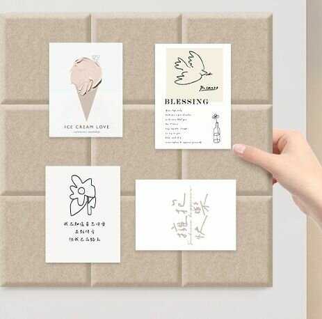 Доска мягкая Talmico квадрат из войлока-фетра (30см х30см) фотография 16