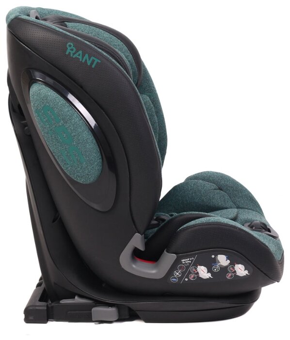 Автокресло группа 1/2/3 (9-36 кг) RANT IQ isofix Genius Line фотография 6