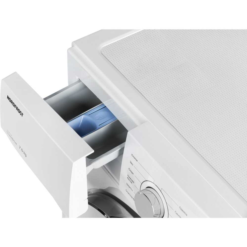 Стиральная машина NORDFROST i-DDQ4 7120 W, 7 кг, инвертор, прямой привод (7120) фотография 11