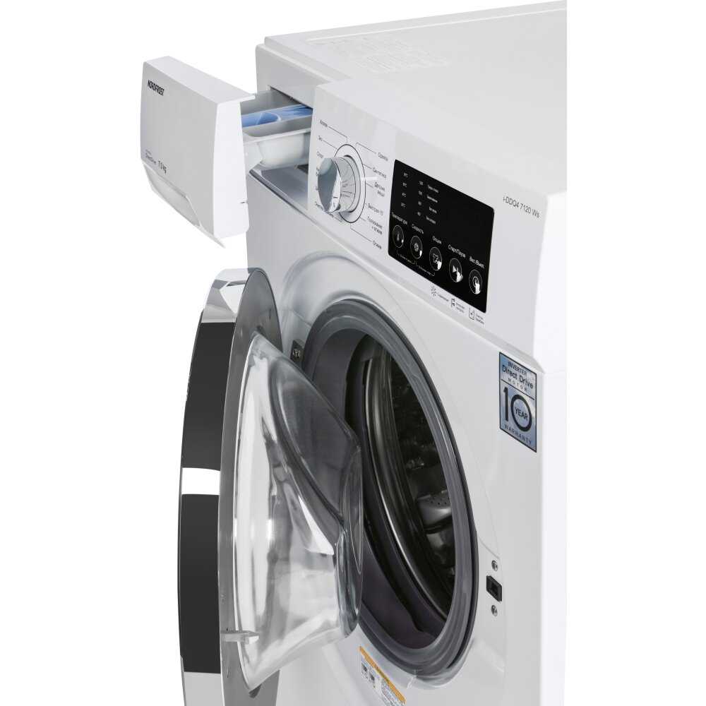 Стиральная машина NORDFROST i-DDQ4 7120 W, 7 кг, инвертор, прямой привод (7120) фотография 12