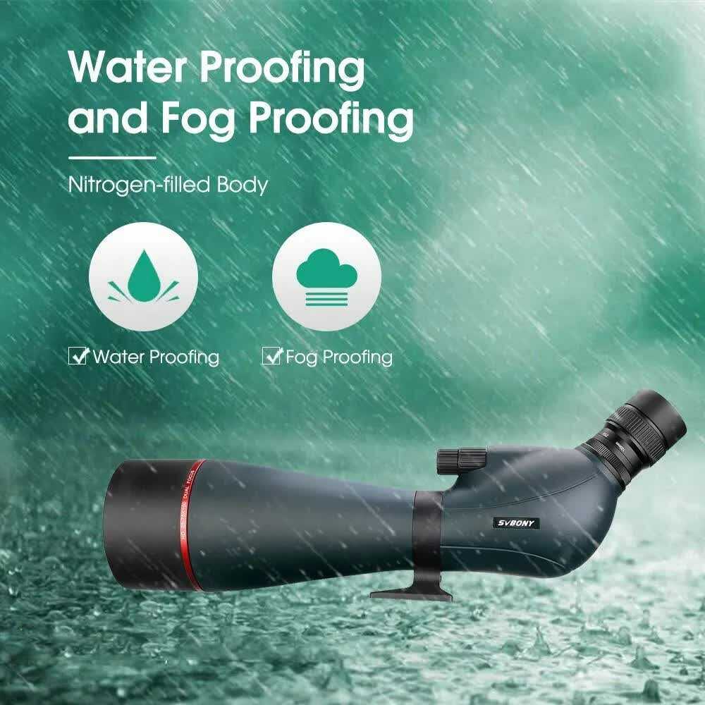Зрительная труба SVBONY SV406P 20-60X80 ED фотография 9