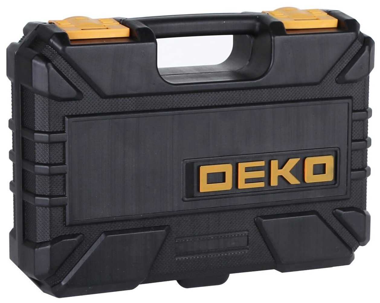 Аккумуляторная отвертка DEKO DKS4FU-Li 1.3 А·ч 4 В кейс набор 36 предметов фотография 3
