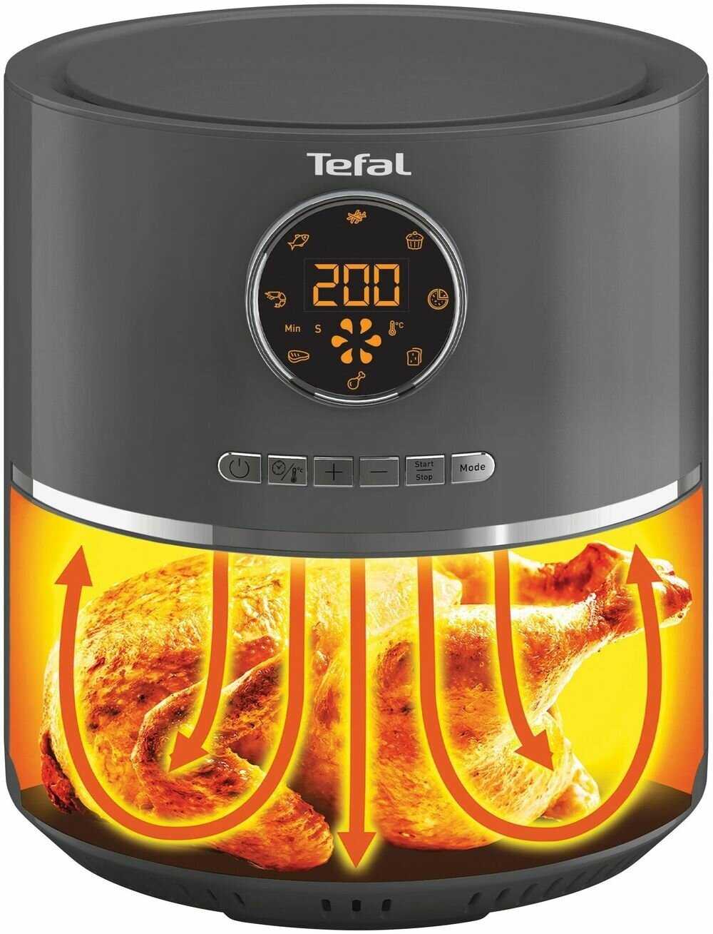 Аэрогриль Tefal Easy Fry Compact (EY145810) фотография 18