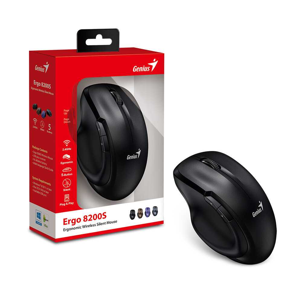 Мышь беспроводная Ergo 8200S фотография 5