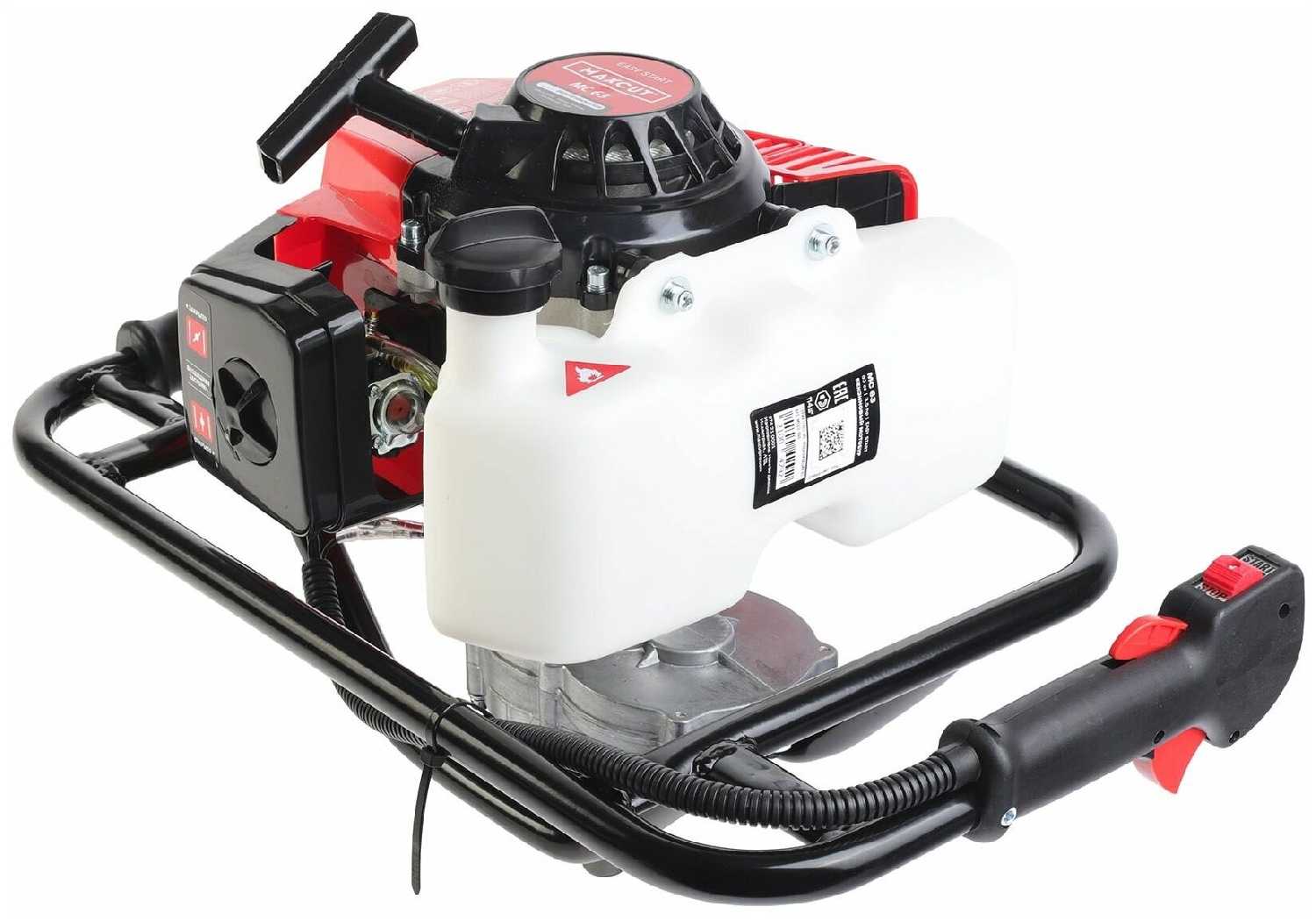 Мотобур бензиновый MAXCUT MC 63, 3,5 л. с, диаметр бура 30 см фотография 2