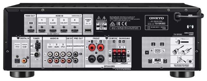 Усилитель Onkyo TX-SR393 фотография 3