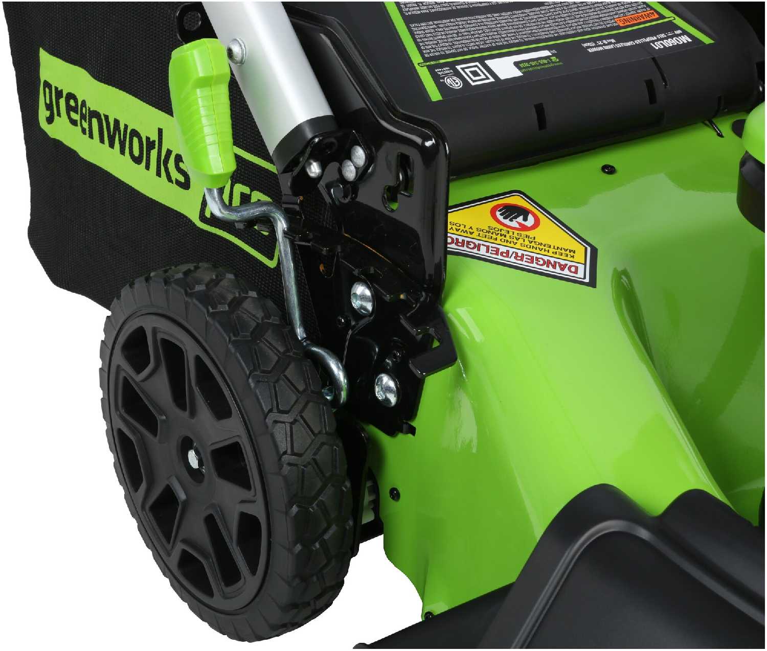 Электрическая газонокосилка Greenworks DigiPro (2514307) фотография 26