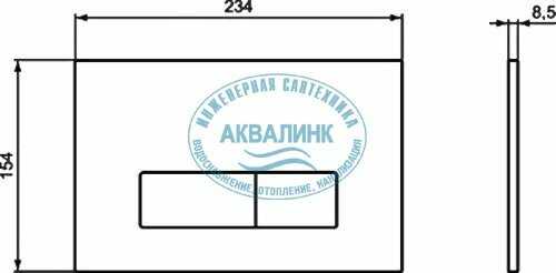Кнопка смыва Ideal Standard Oleas M2 фотография 18