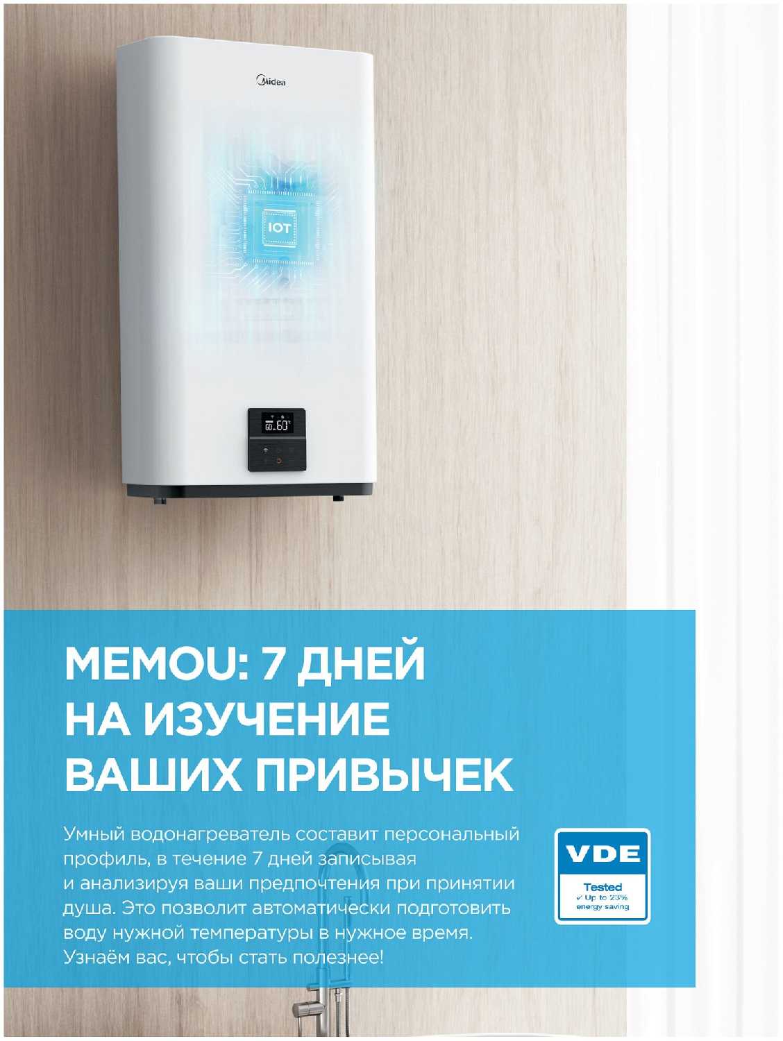Водонагреватель MWH-5020-FED фотография 9