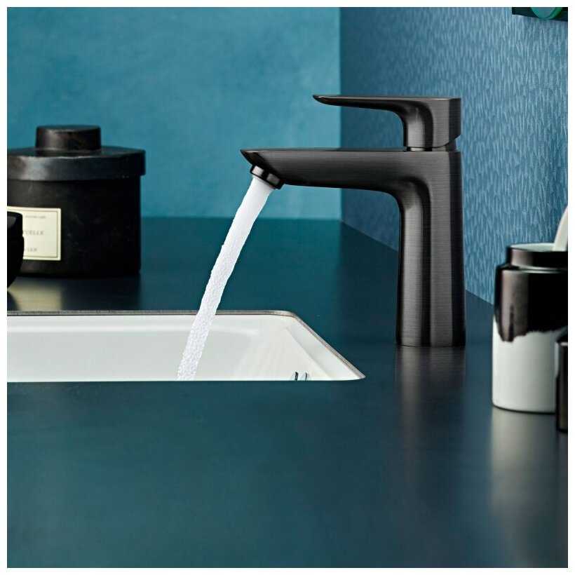 Смеситель для раковины (умывальника) hansgrohe Talis E 71710340, рычажный фотография 14