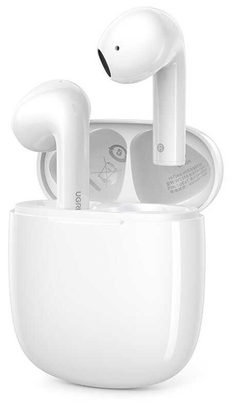 Беспроводные наушники UGREEN WS109 (50647) HiTune H3 True Wireless Stereo Earbuds. Цвет: белый
