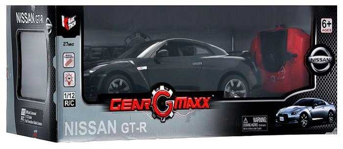 Легковой автомобиль KidzTech Nissan GT-R (6618-887B), 1:12, 40 см фотография 6
