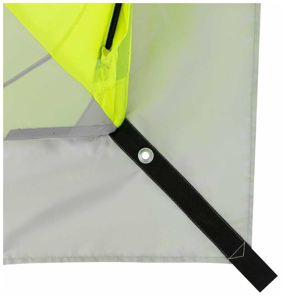 Зимняя платка Куб Premier Fishing 1,5х1,5 м (PR-ISC-150YLG) фотография 8