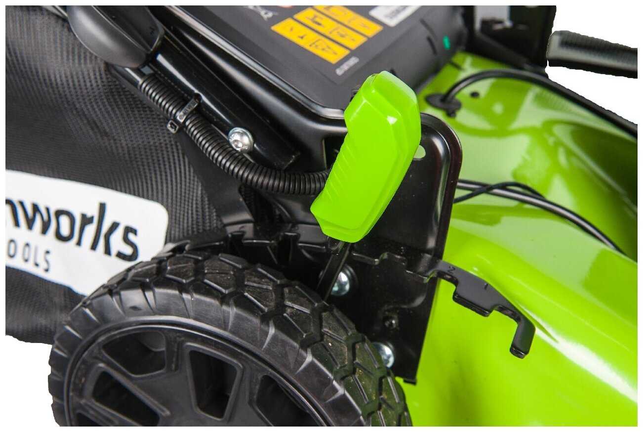 Электрическая газонокосилка Greenworks DigiPro (2514307) фотография 1