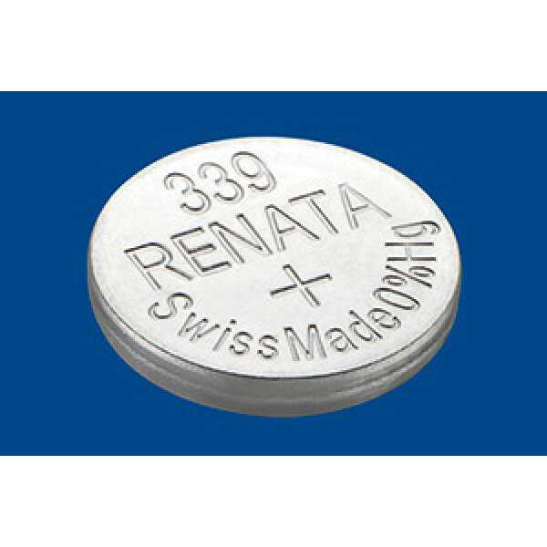 Батарейка для часов RENATA 339 (SR614SW) фотография 1