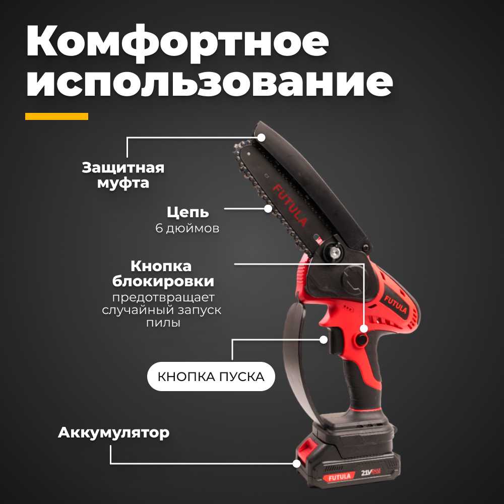 Аккумуляторная Пила Futula ES12 фотография 2