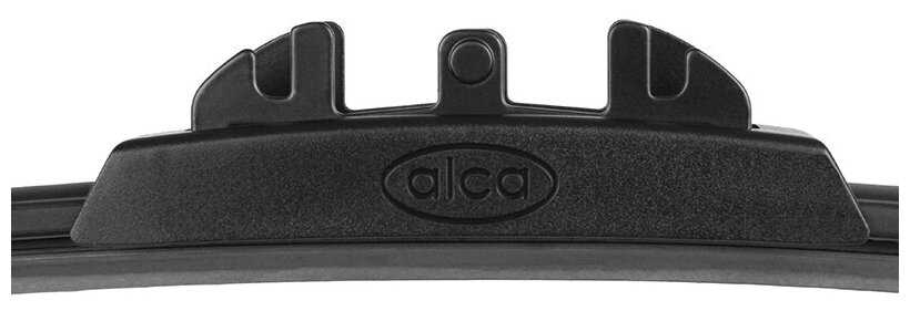 Щетка стеклоочистителя бескаркасная ALCA Super Flat Graphit 23