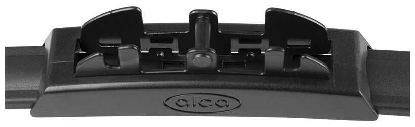 Щетка стеклоочистителя бескаркасная ALCA Super Flat Graphit 23