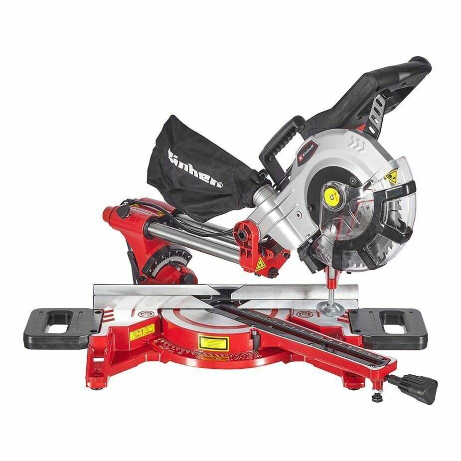 Торцовочная комбинированная пила Einhell TC-SM 2131/1 Dual фотография 6