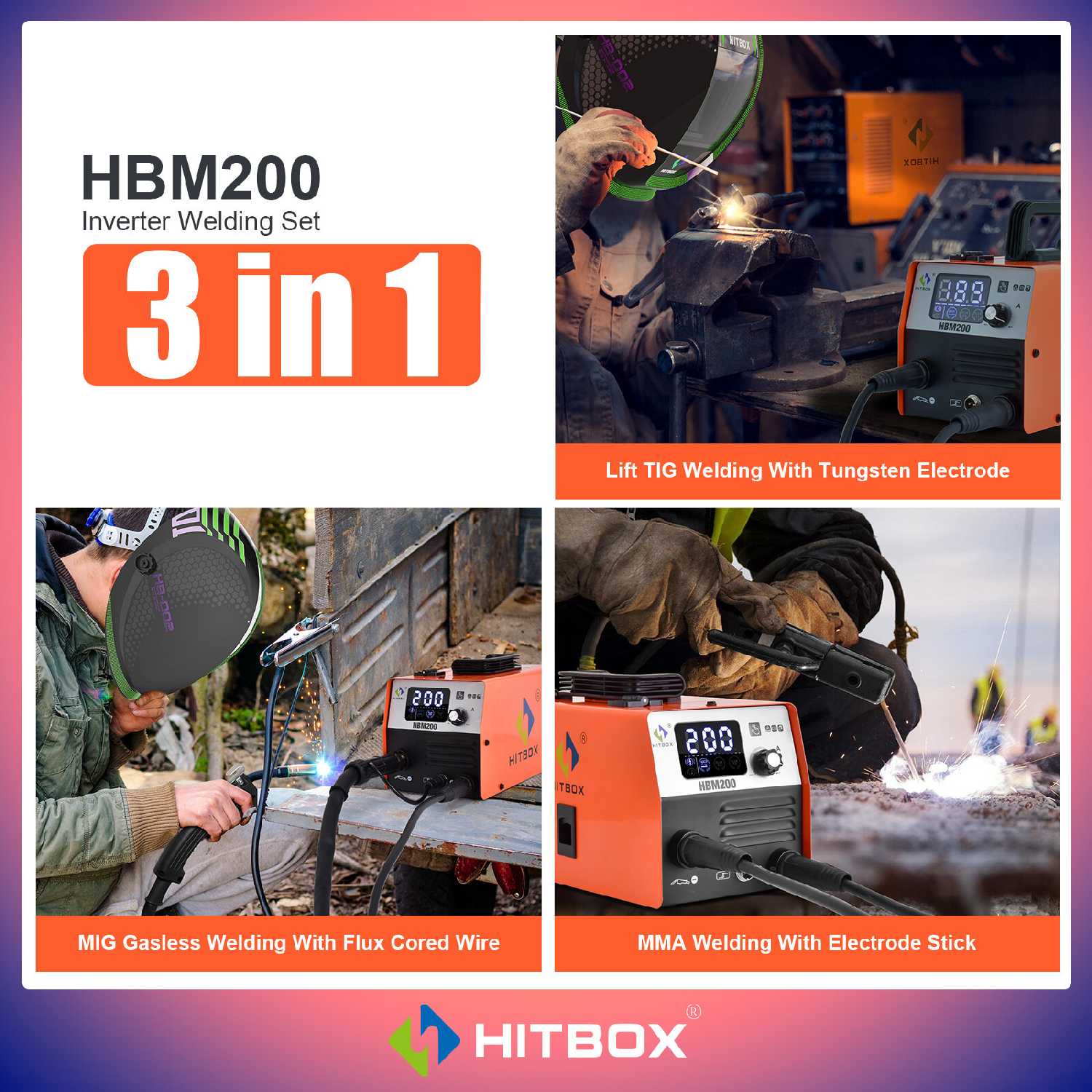 Сварочный аппарат HITBOX HBM200 фотография 6