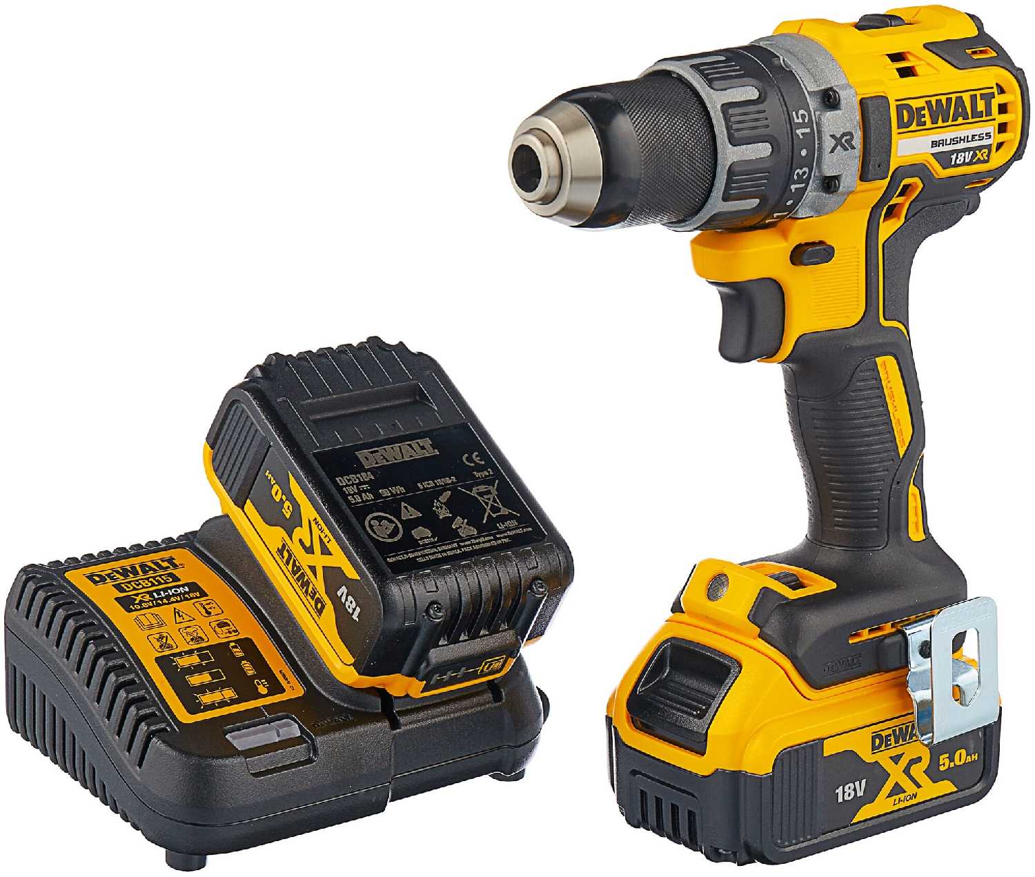 Аккумуляторная дрель-шуруповерт DeWALT DCD791P2 фотография 5