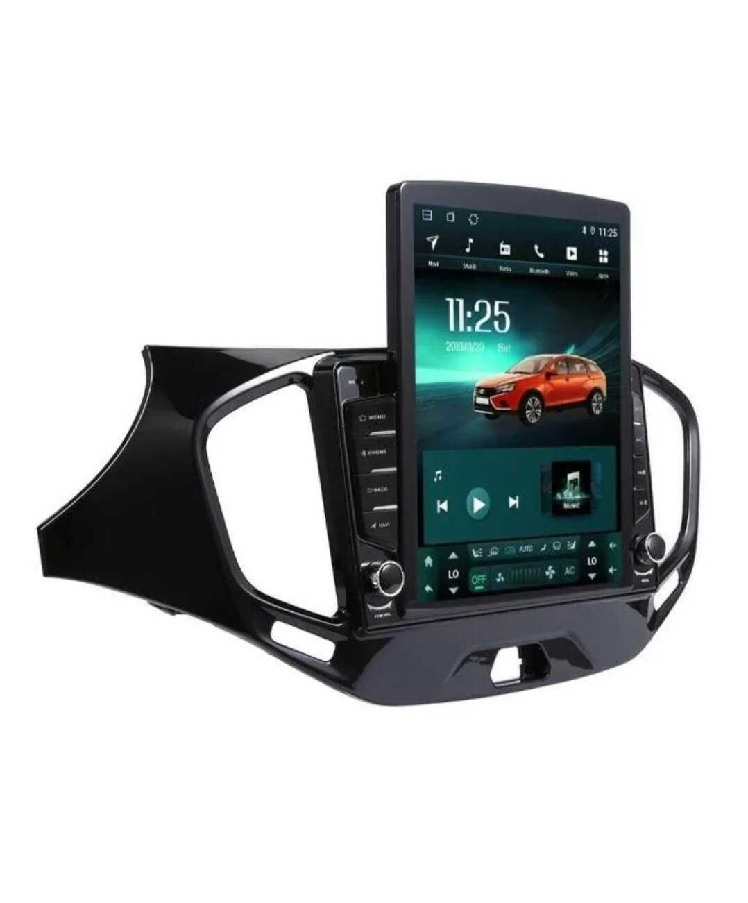 Магнитола Тесла (Tesla) андроид/8 ядер/4+64гб/CarPlay/Android Auto. Универсальная фотография 5