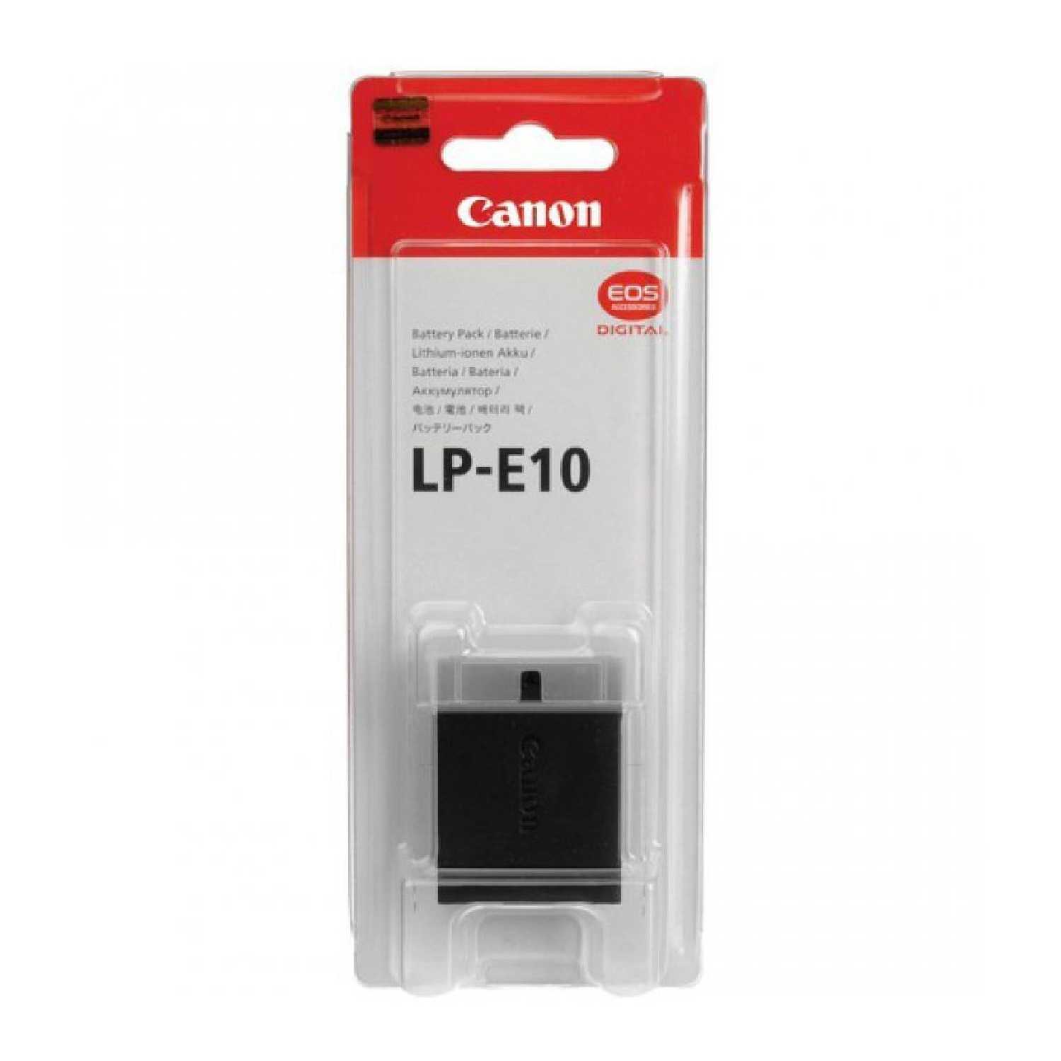 Аккумуляторы Canon LP-E10 фотография 2