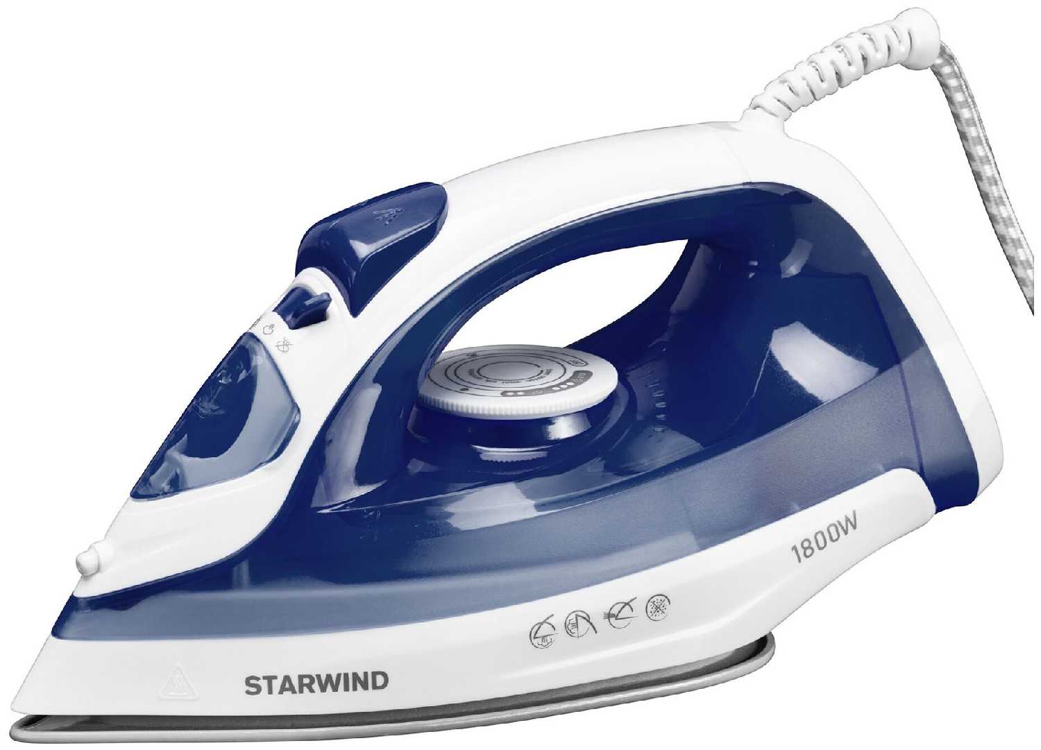 Утюг Starwind SIR2044 темно-синий/белый фотография 13