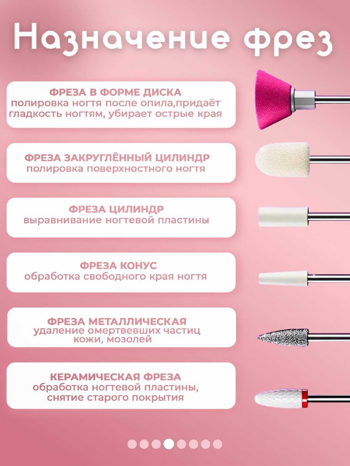 Домашний аппарат для маникюра и педикюра беспроводной набор с фрезами фотография 3