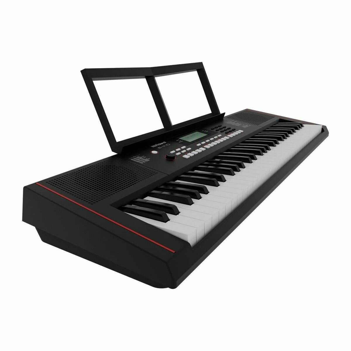 Синтезатор Roland E-X10 с автоаккомпанементом, 61 клавиша, 64 полифония, 207 стилей, 610 тембров фотография 10