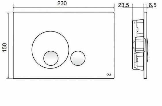 Панель смыва Oli Globe (152953) фотография 3