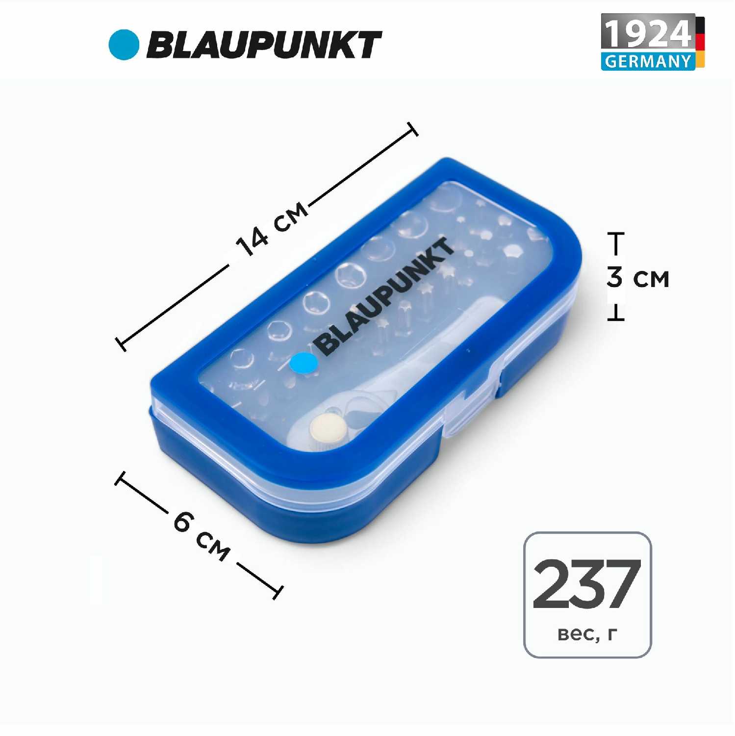 Набор головок Blaupunkt Набор головок с трещоткой (28 шт) фотография 7