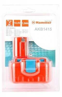 Аккумулятор Hammer Akb1415 (Li-Ion 14.4 В) фотография 13