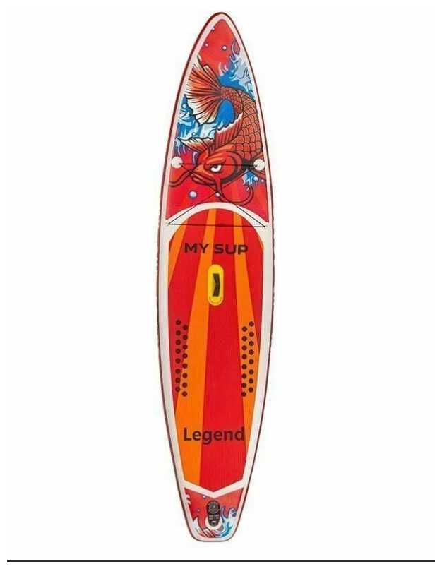 Сап борд полный комплект 350х84х15 / Sup board KOI 11.6 надувной для серфинга с веслом фотография 16