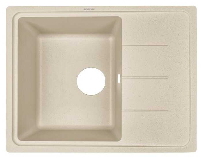 Врезная кухонная мойка ZorG Sanitary Torino 62, 50х61.5см, искусственный гранит фотография 2