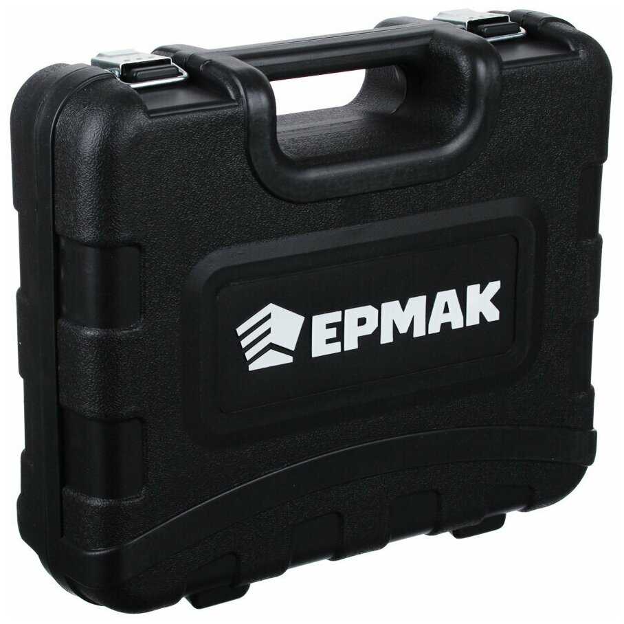 Аккумуляторные дрели и шуруповерты Ермак Набор инструментов 
