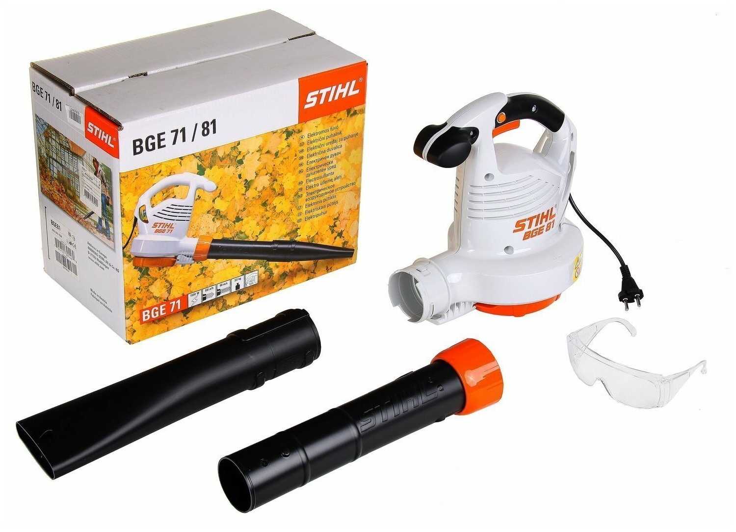 Электрическая воздуходувка STIHL BGE 81 фотография 4