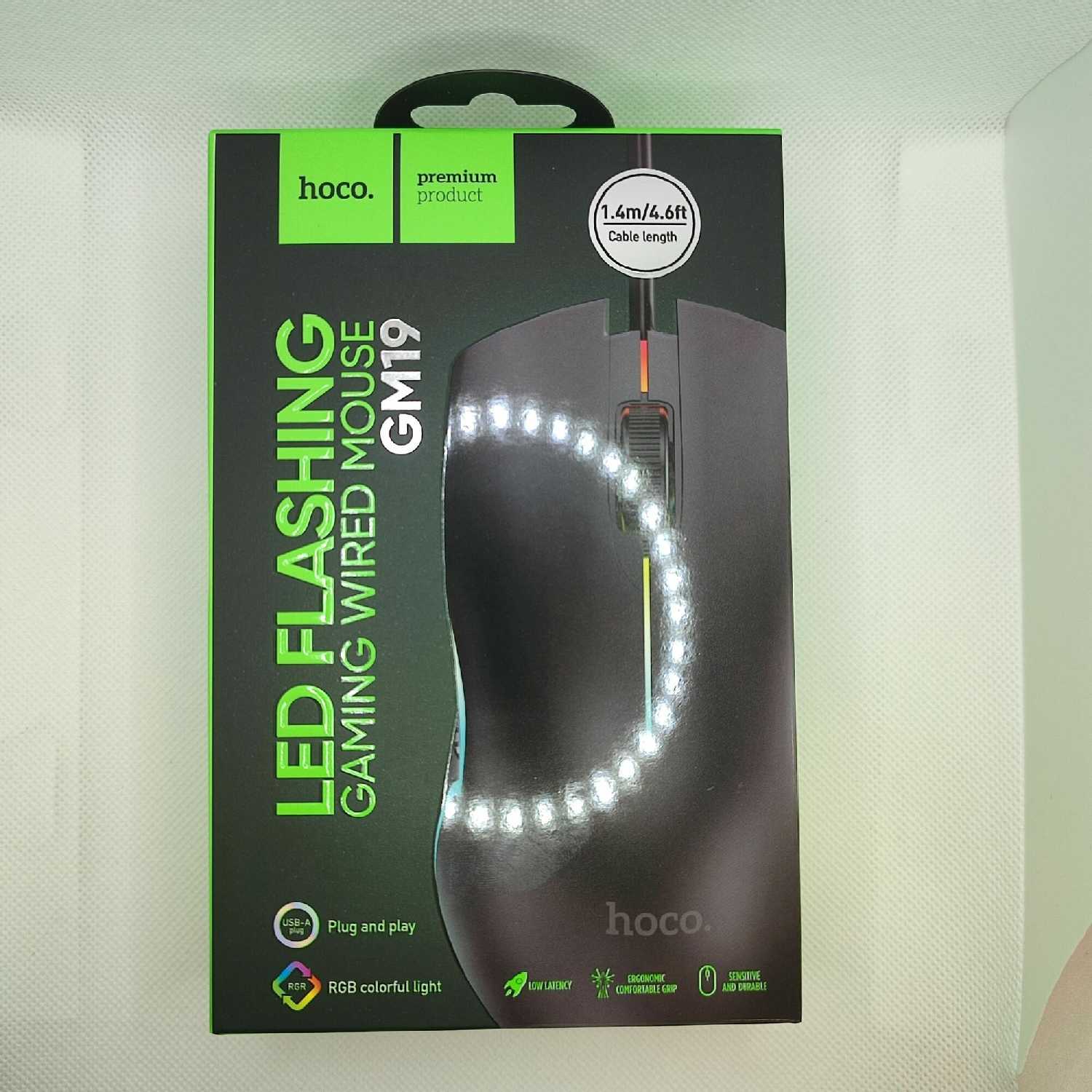 Мышь игровая проводная Hoco GM19 RGB фотография 6