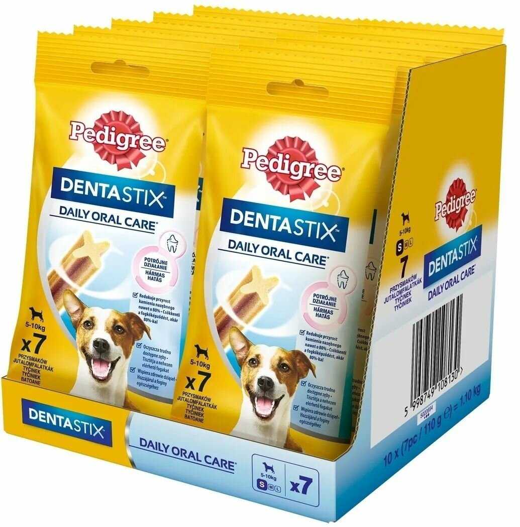 Лакомство для собак мелких пород Pedigree Denta Stix фотография 6