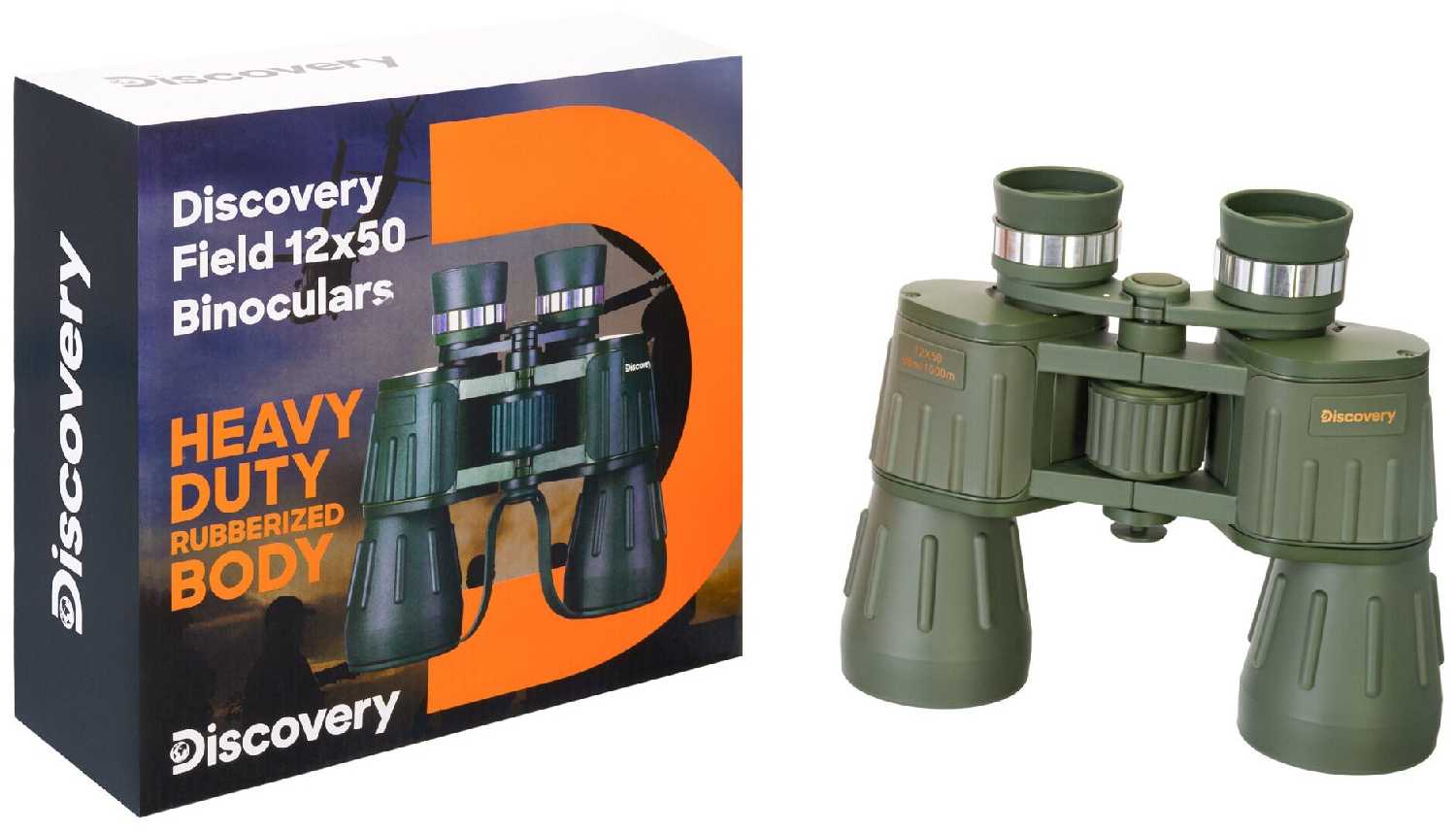 Бинокль Levenhuk Discovery Field 12x50 фотография 17