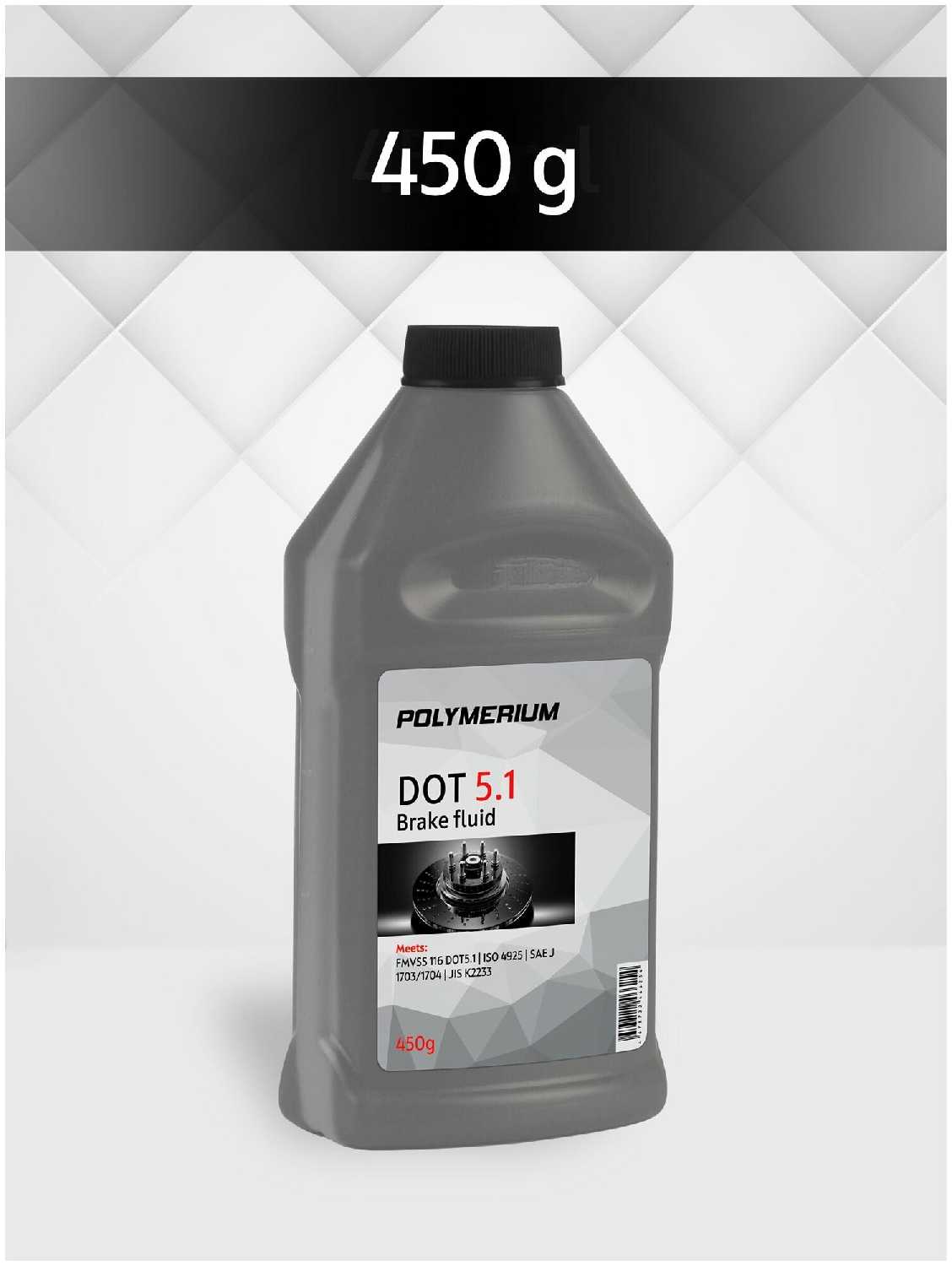 Тормозная жидкость POLYMERIUM DOT 5.1